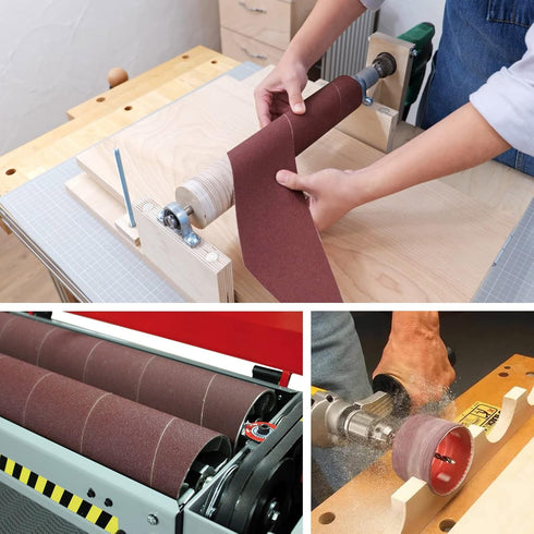 240 Grit Sandpaper Roll, 3 Inch x 49 Feet Emery Cloth Roll for Metalworking, Woodworker, and Plumbing