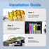 LC401XL Ink Cartridges Compatible for Brother LC 401XL Color Standard Yield for MFC-J1010DW MFC-J1170DW MFC-J1012DW (1