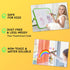 Liquid Chalk Markers Erasable, 8 Vibrant Chalkboard Markers with 4.5mm Reversible Tips for Kids and Adults