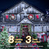 198 600 8 Ollny Christmas Lights, FT LED Outdoor Waterproof Plug in Christmas Tree Lights with Modes Remote Timer