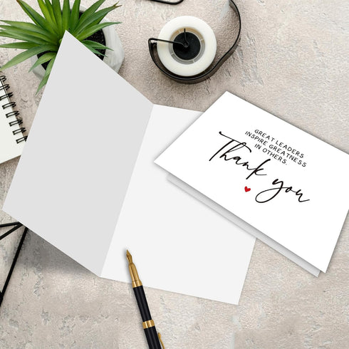 RollupJoy Thank You Card For Boss, Funny Boss Day Gifts For Leader Manager, Leader Appreciation Card, Bosses Thank You