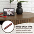 12" 32 PATIKIL Wood Grain Tape x ft, Self-Adhesive Wood Texture Repair Tape Realistic Wooden Effect Patch for Furniture