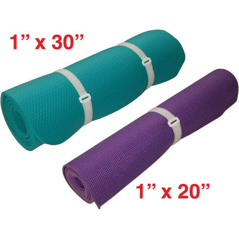 Reusable Cinch Straps 1" x 30" - 10 Pack (White) with Quality Hook and Loop Securing Straps & 2 Free Bonus Reusable
