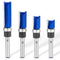4Pcs Pattern Flush Trim Router Bits 1/4 Inch Shank, Bottom Bearing Carbide