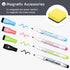 Magnetic Whiteboard Fridge Dry Erase Board, HOMiDEK Small Magnetic White Board with Clean Dirty Magnet