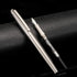 HongDian Stainless Steel Fountain Pen, Iridium Fine Point with Converter and Metal Pen Box