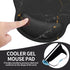 Mouse Pad Wrist Support - Ergonomic Gel Mouse Pad with Wrist Rest, Comfortable for Laptop, Black Marble