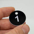 StayMax Plastic ID Tags Without Key Rings, Engraved Number Keys (1-100, Black)