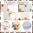 Lovarywow Highland Cow Sticky Notes Set, 9 Pack, Cute Animals 3"X3" Memo Pad, 450 Sheets for Office