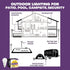 Norb Bug Reduction Light Bulb, 9W LED, Indoor/Outdoor Amber Lights, Anti Bug, 4-Pack for Garage, Porch, Patio