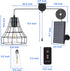 Solar Pendant Lights Outdoor Indoor with Remote, Chicken Coop Lights Solar Powered Shed Light with ON Off Switch,Solar