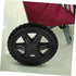 2Pcs Ciieeo Heavy Duty Plate Casters Replacement Wheels for Shopping Carts Rubber Rolling Cart Parts Effortless Shock