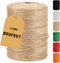 Vanhench 805FT Natural Jute Twine String, Bulk Hemp Jute Rope Cord Twine