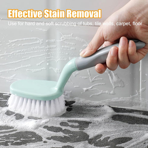 Scrub Brush, Cleaning Brush Bristles with Ergonomic Handle Cleaning Shover Scrubber Handheld Cleaning Brushes