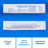 100 Pack 34 4mm Ga Disposable Needles with Caps for Scientific and Industrial Dispensing Individually Wrapped