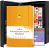 Clever Fox Budget Planner Premium Edition - Expense Tracker Notebook + 5 Cash Envelopes, A5 Hardcover