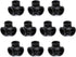 3/4" Black Side Outlet Elbow, Home TZH Cast Malleable Iron 3 Way