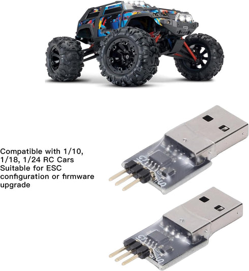 SPYMINNPOO 2PCS Programming Programmer AM32 BL32 ESC Tool, USB & Firmware Tuner ESC Parameter Tuners for Open Source