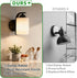 Wall Sconces Lights Lamp for Bedroom Bathroom, Modern Vanity Light Fixtures, Matte Black Farmhouse Wall Mount Lighting