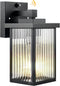 Dusk to Dawn Outdoor Lighting, Waterproof Outdoor Porch Light with Tempered Glass,
