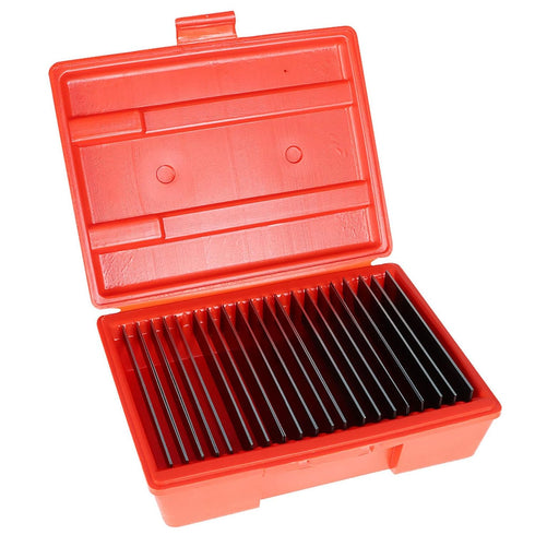 20 Pairs (40 Pack) 1/32In x 6In Steel Parallel Set, Precision Machinist Tools