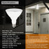 Bulbs Par38 15W (100W E26 Bulb, Bulbs 5000K(Daylight), 2 Pack Radar Motion Sensor Light - Equivalent), Base, Motion