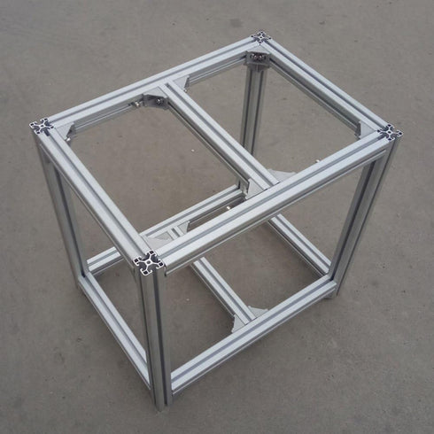 2020 Series Aluminum Profile Connector Set, 20pcs Corner Bracket, 40pcs T-Slot Nuts & Screws for 6mm Slot Aluminum