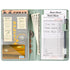 CoBak Server Book Compact Organizer with Clear and Money Pockets, Pen Holder, Fits Apron Perfectly, Leather Waitress