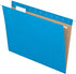 Pendaflex Recycled Hanging Folders, Blue, Letter Size, 1/5 Cut, 25/BX (81603)