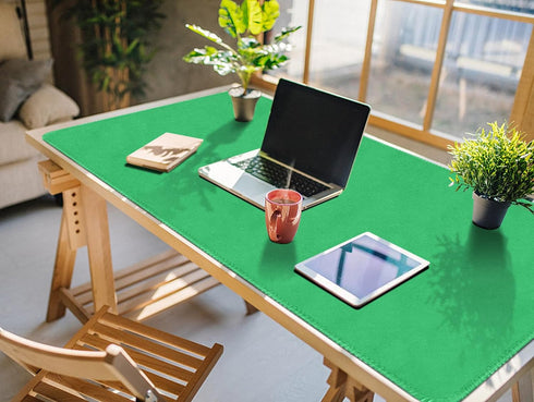 LERYG Mat(140 70cm*2mm) Large Poker Game Mat,Water and Stain Resistant Non-Slip Desk Mat,Mahjong and Card Playmat