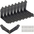 Auvotuis 30Pcs Antique Corner Protectors Decorative Metal Right Angle Box Corner Cover Guards,