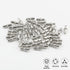 Piutouyar 50Pcs 5mm Shelf Pins Cabinet Shelf Pegs Metal Nickel Shelf Support Pegs Heavy Duty Shelf Bracket Pegs