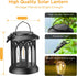 2 Pack WdtPro Solar Lanterns Outdoor Waterproof, Upgraded Bright Hanging Solar Lights for Outside,Solar Powered