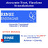 Wash Rinse Sanitize Sink Labels - 12 Labels (2 Sets, 7.3x2.5 in) - Ideal for Restaurants and Commercial Kitchens