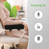Extra Thick Ergonomic Office & Gaming Chair, 2-Piece Set with Memory Foam Armrest Pads