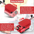 2 Packs Power Wheel Adapter for Craftsman V20 20V Battery with Fuse & Wire Terminals & 14 Gauge Wire, Good Power