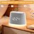 Luyismer Dimmable Multifunctional Bedside Companion Featuring Adjustable Brightness Volumes and White Noise Suitable