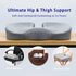 Tailbone Gel Infused High Dense Memory Foam Seat Cushions for Office Chair, Car, Wheelchair-Coccyx Seat Cushion
