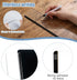 Thrymme 2Pcs (11 3.1 Monitor Sticky Note Holder, Transparent Acrylic Computer Monitor Memo Board Side Mount