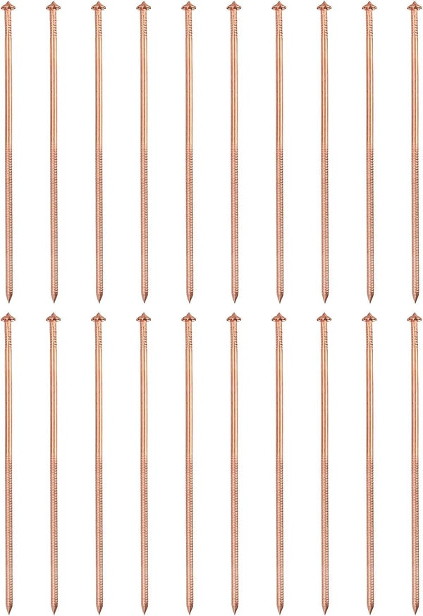 PATIKIL 100pcs CD Weld Pins, 120mm Insulation Stud Welder Pins for Repair Boat and Self Locking Washer