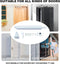 RGYBAO 1 Set Adjustable Pneumatic Door Shutter with Smooth Closing Speed Control Door Closures for Storms & Screen Door