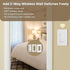 3 15 100ft SURAIELEC Way Wireless Light Switch, Remote Control Outlet, Decorator Rocker Wall Switch, AMP, RF Range, No