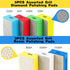 Dimsile 7 60/100/200/400/800/1500/3000 Pcs Diamond Hand Polishing Pads Grit Diamond Sanding Pads Wet and Dry Sanding