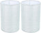Zerodeko 2pcs Modern Linen Drum Lamp Shade Cover for Base Floor Lamps