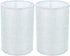 Zerodeko 2pcs Modern Linen Drum Lamp Shade Cover for Base Floor Lamps