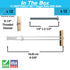 TOGGLER SNAPTOGGLE Drywall Anchor with Included Bolts, 1/4-20 Fastener Size, Holds 265 lbs Each, Pack of 12