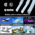 Purple-fox 3:1 4FT Waterproof Heat Shrink Tubing, Marine Grade Wire Cable Adhesive Lined Tube for Insulation