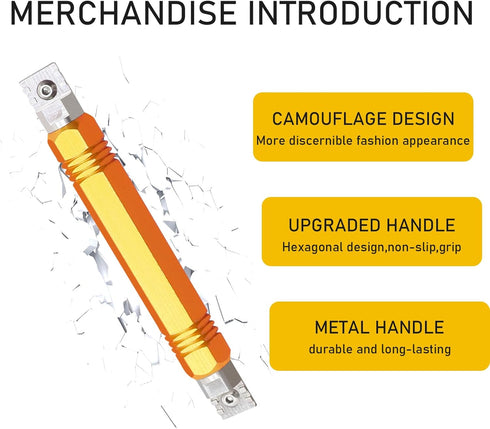 Terminal Removal Tool Kit - 8 PCS Double Head Detachable Electrical Pin Extractor Tool for Automotive Repair Connectors