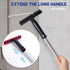 2 Pack 6" 25PCS FOSHIO Putty Knife Razor Blade Scraper Tool with Extra Double Edge Metal Blades for Cleaning Paint