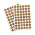 uxcell Self Adhesive Screw Hole Covers Stickers - Textured Plastic for Wood Furniture Cabinet Shelve Plate 21mm Dia